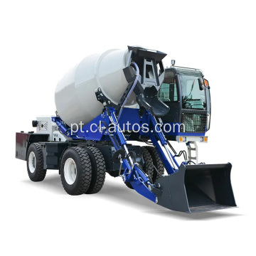 Mini Auto -carregamento Mack Concrete Mixer Truck